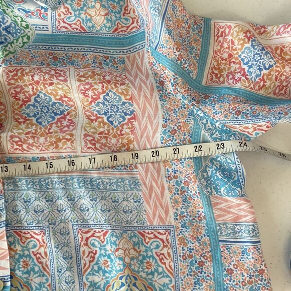 Chico's Multicolor Button Down Shirt - Picture 13 of 16